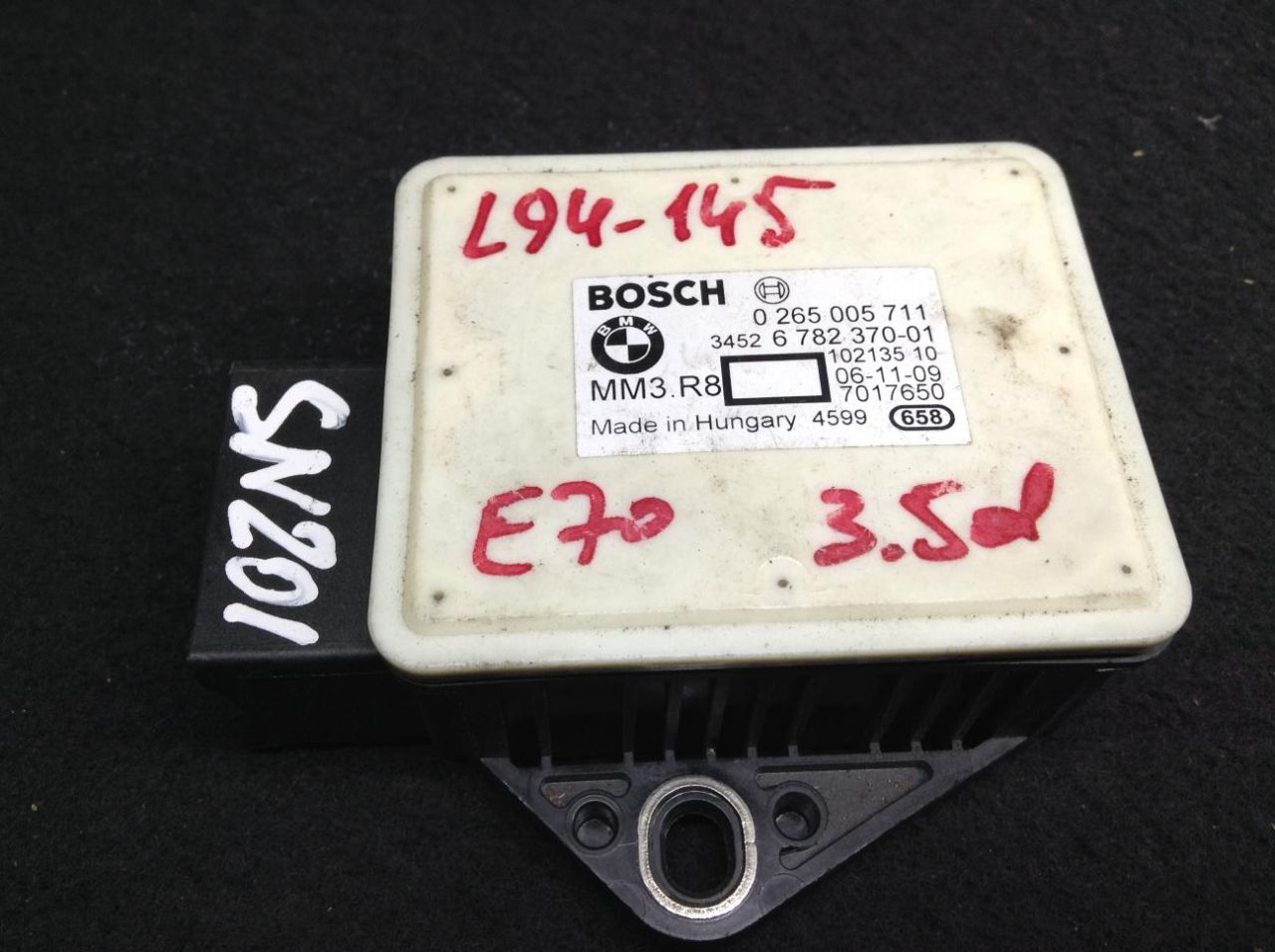 датчик ускорения BMW X5 E70 2009, 3.0 л., дизель, АКПП, серый, внедорожник 5 дв., 6782370 - фото №1