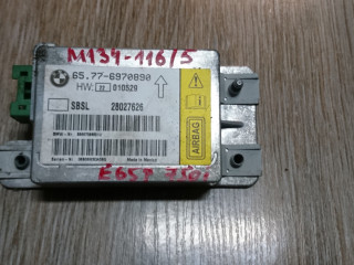 датчик удара BMW 7 серия E65/E66/E67 [рестайлинг] 2006, 4.8 л., N62 B48 B, бензин, АКПП, черный, седан, 6970890, 65776970890, 28027626