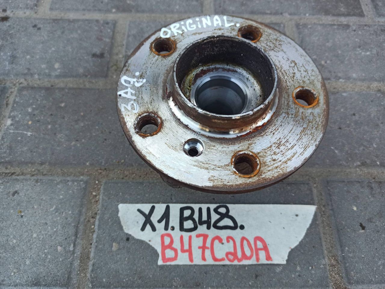 ступица задняя правая BMW X1 F48 2017, 1.8 л., дизель, АКПП, 475, полный привод, 6851589 - фото №1