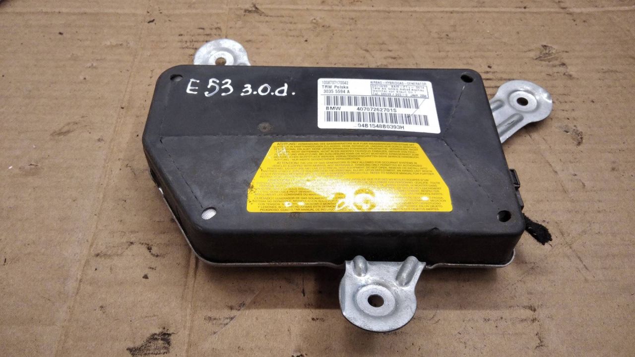подушка безопасности дверная BMW X5 E53 2000, 3.0 л., дизель, внедорожник 5 дв., 7262701 - фото №1