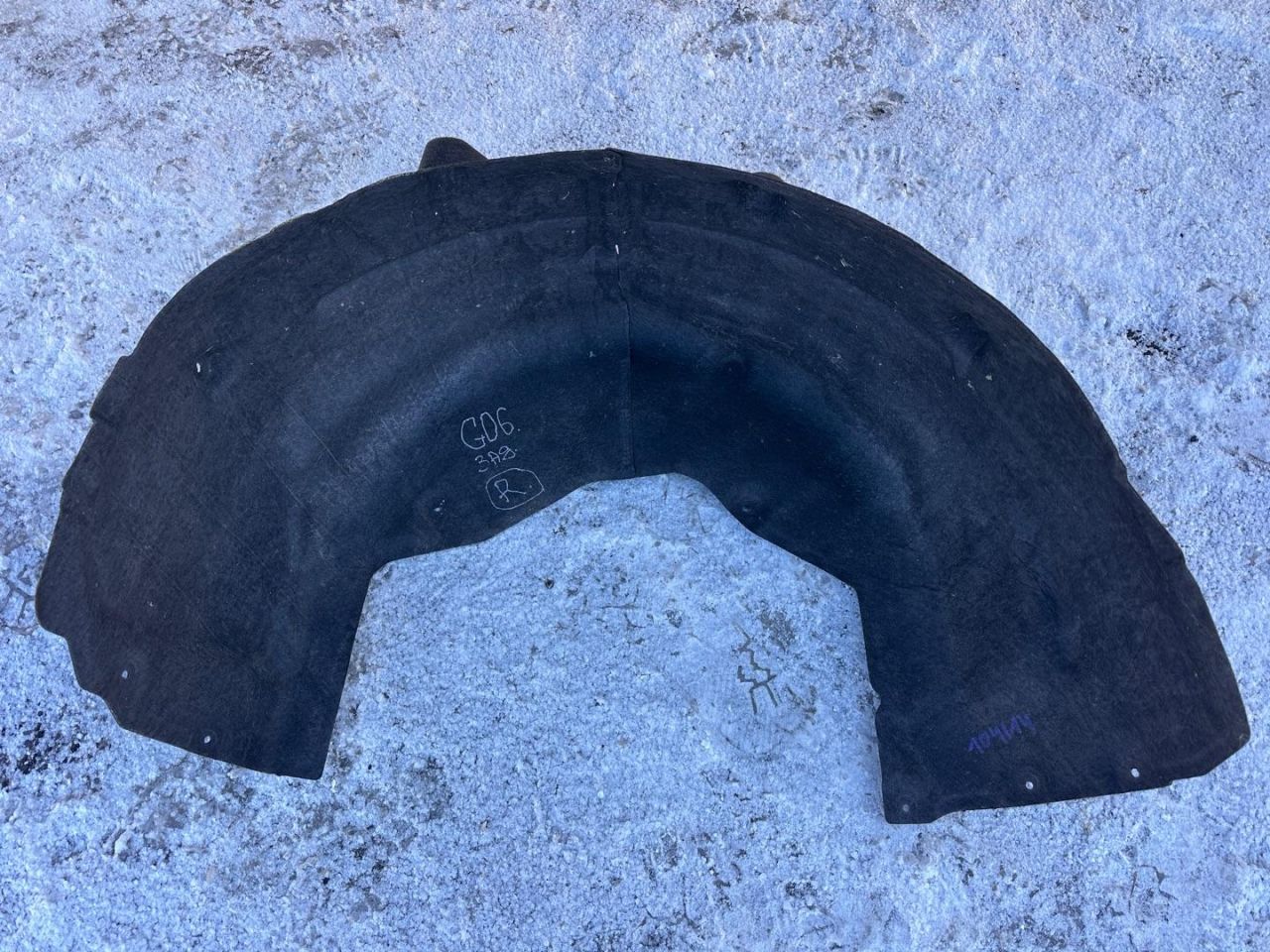 защита арок задняя правая (подкрылок) BMW 2023, 3.0 л., бензин, c36, 7478760 - фото №1