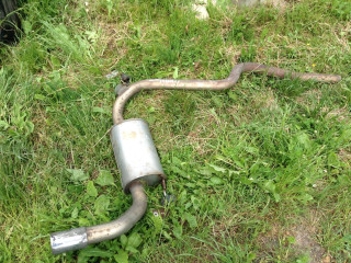 глушитель BMW 3 серия F30/F31/F34 2013, 2.0 л., N47 D20 C, дизель, АКПП, седан, 8518877