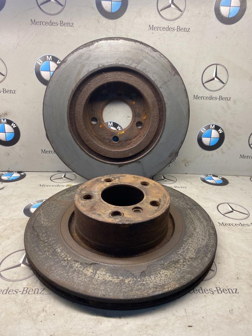 диски тормозные (комплект) BMW X3 F25 2011, 3.0 л., N52 B30, бензин - фото №1