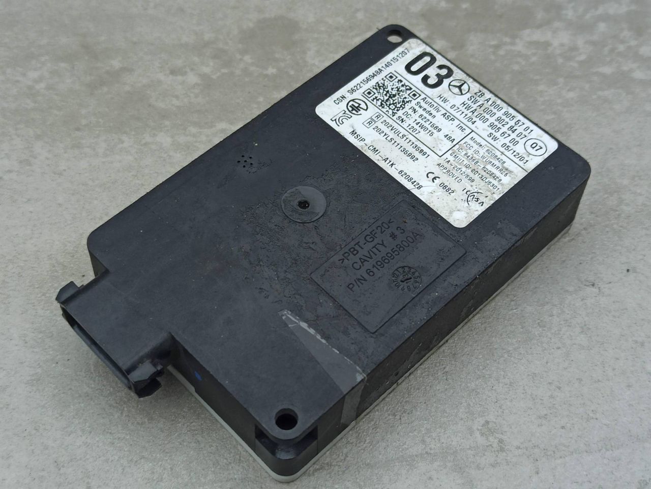 датчик мертвых (слепых) зон Mercedes-Benz M-Класс W166 2013, 0009028407, 0009055701, 0009056700 - фото №1