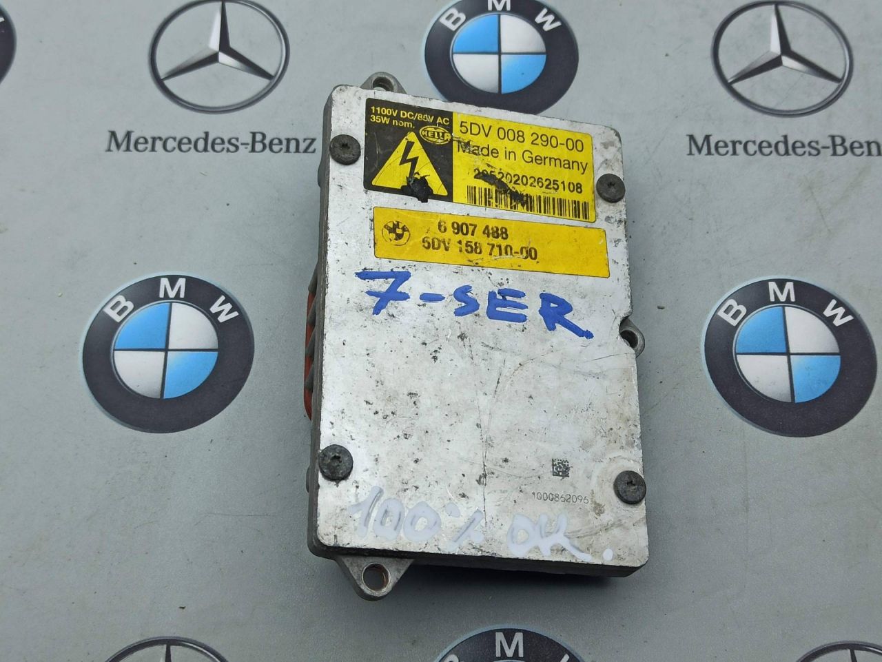 блок розжига ксенона BMW 7 серия E65/E66/E67 2004, 6907488 - фото №1