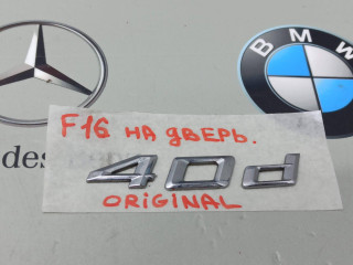 эмблема BMW X6 F16 2016, 3.0 л., бензин, правый руль