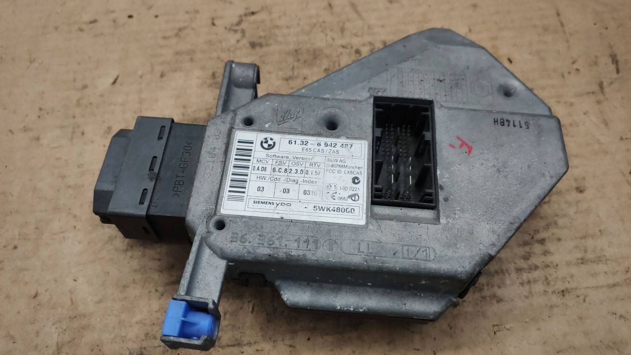 Иммобилайзер BMW 7 серия E65/E66/E67 2004, 6942487 - фото №1