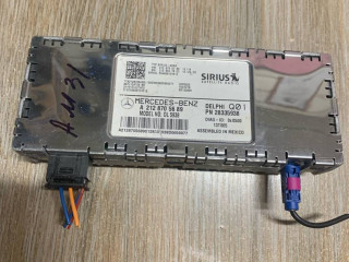 блок радио Mercedes-Benz C-Класс W204/S204/C204 [рестайлинг] 2011, 3.0 л., M 272.947, бензин, АКПП, черный, седан, задний привод, A2128705689
