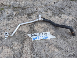 патрубок радиатора BMW X1 F48 2017, 1.8 л., дизель, АКПП, 475, полный привод, 860601504