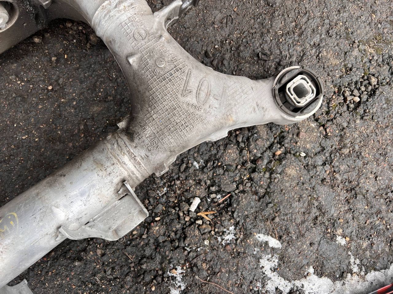 балка подвески задняя BMW 7 серия F01/F02 2009, 4.4 л., N63 B44 A, бензин, 3100452 - фото №1