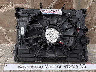 кассета радиаторов BMW 5 серия G30/G31 2018, 2.0 л., B48 B20 A, бензин, задний привод, правый руль, 7953401, 8480984, 8686163