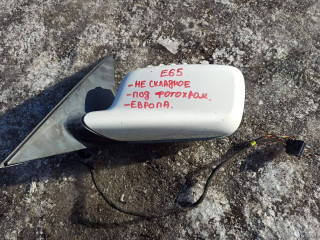 зеркало наружное левое BMW 7 серия E65/E66/E67 [рестайлинг] 2006, белый