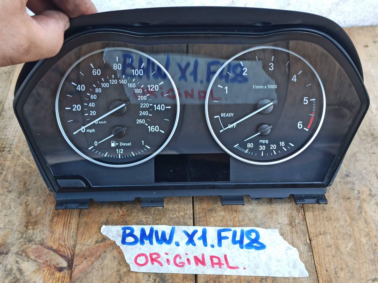щиток приборов (приборная панель) BMW X1 F48 2017, 1.8 л., дизель, АКПП, 475, полный привод, 9295445 - фото №1