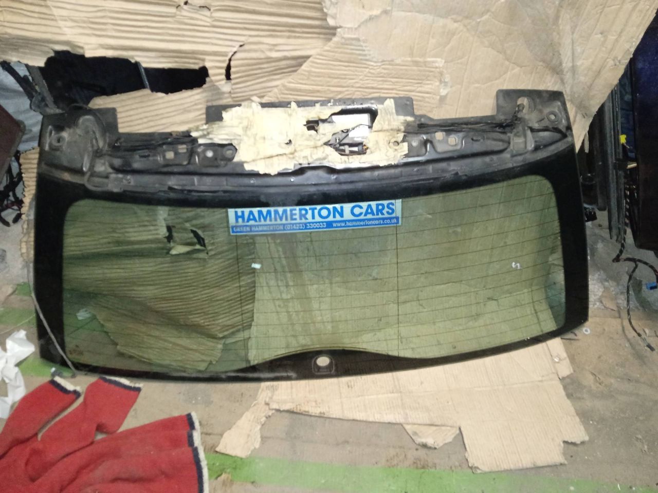 стекло заднее BMW 5 серия E60/E61 (2002 - 2007) - фото №1