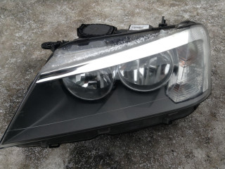 фара левая BMW X3 F25 2013, 2.0 л., N47 D20 C, дизель, АКПП, белый, внедорожник 5 дв., 7217289