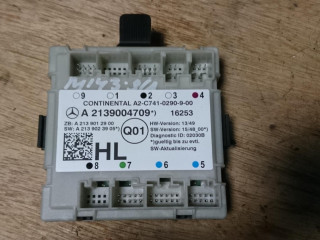 модуль управления двери Mercedes-Benz E-Класс W213/S213/C238/A238 2016, 2.0 л., OM 654.920, дизель, АКПП, белый, седан, правый руль, A2139004709, A2-C741-0290-9-0