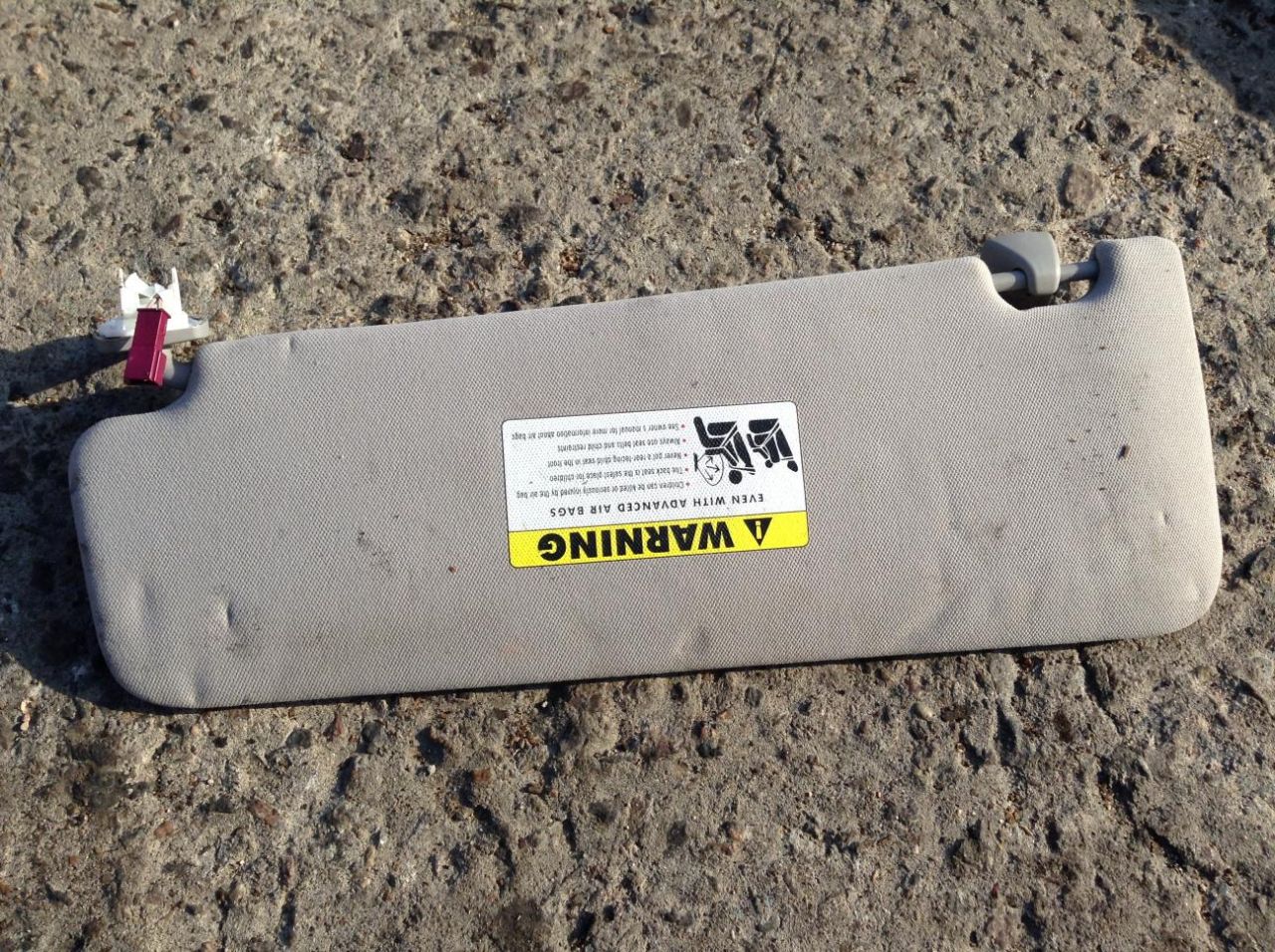 козырек солнцезащитный BMW 7 серия F01/F02 2009, 4.4 л., N63 B44 A, бензин, АКПП, седан - фото №1