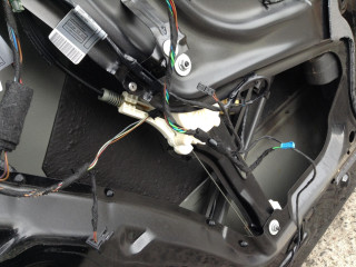 стеклоподъемник задний левый BMW X5 E70 2008, 4.8 л., N62 B48 B, бензин, АКПП, черный, внедорожник 5 дв.