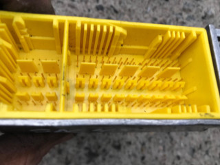 блок AirBag Mercedes-Benz S-Класс W221 [рестайлинг] 2012, 3.0 л., OM 642.862, дизель, АКПП, серебристый, седан, A2218702993, 0285010423