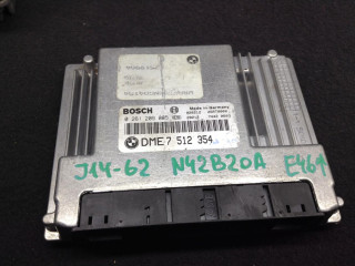 блок управления двигателем BMW 3 серия E46 [рестайлинг] 2004, 1.8 л., N46 B18 A, бензин, АКПП, вишня, седан, 13617512354, 7519904, 7512354