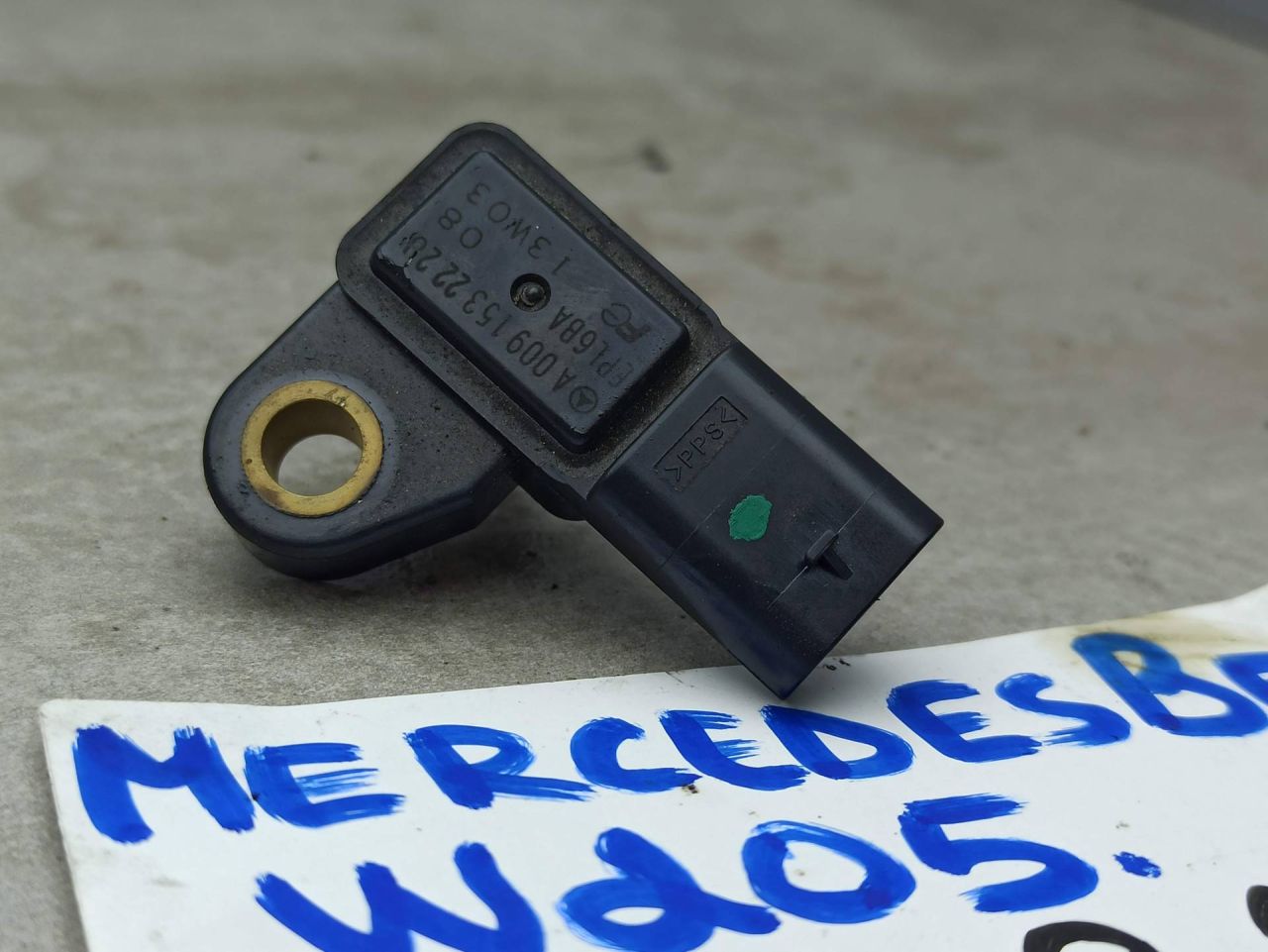 датчик абсолютного давления Mercedes-Benz C-Класс W205/S205/C205 2014, 2.0 л., M 274.920, бензин, A0091532228 - фото №1