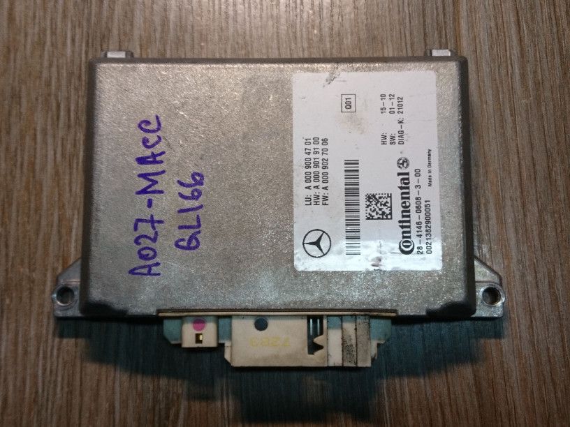 блок круиз-контроля Mercedes-Benz GL-Класс X166 2014, 3.0 л., OM 642.826, дизель, АКПП, белый, внедорожник 5 дв., A0009004701, 28-4146-0608-3-0 - фото №1