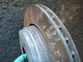 диск тормозной задний BMW 6 серия E63/E64 [рестайлинг] 2008, 3.0 л., N52 B30 A, бензин, АКПП, купе