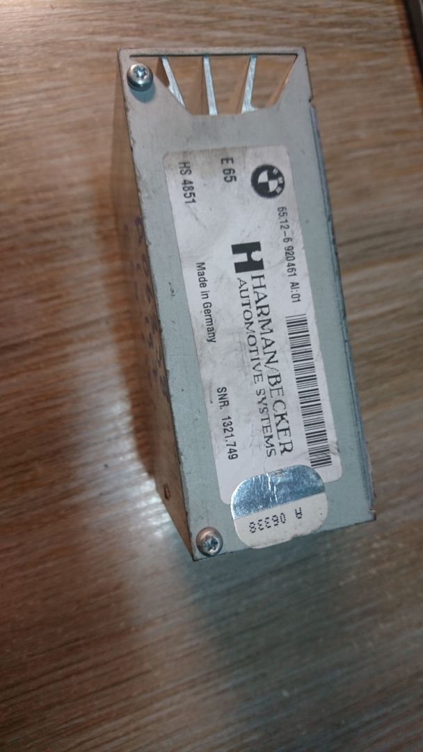 усилитель музыкальный BMW 6 серия E63/E64 2006, 4.4 л., N63 B44 A, бензин, АКПП, кабриолет, 6920461 - фото №1