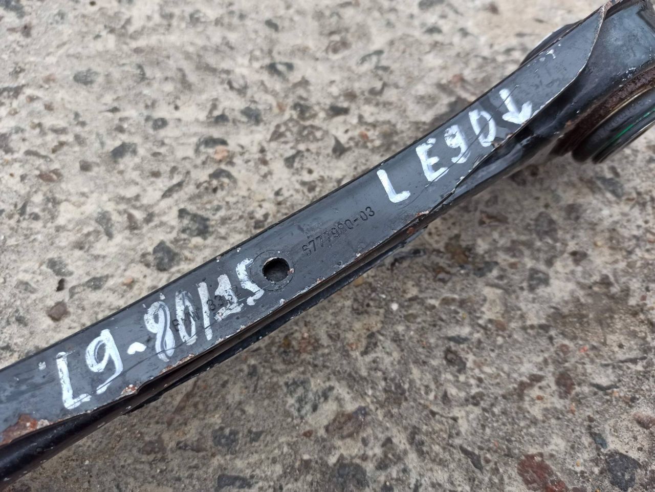 рычаг задний левый BMW 3 серия E90/E91/E92/E93 2007, 2.0 л., дизель, АКПП, седан, 6777980 - фото №1