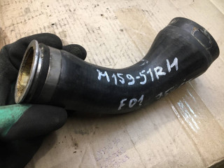 патрубок интеркулера BMW 7 серия F01/F02 2010, 4.4 л., N63 B44 A, бензин, АКПП, черный, седан, 7575408