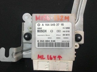 блок управления парктрониками Mercedes-Benz M-Класс W164 [рестайлинг] 2010, 3.0 л., OM 642.820, дизель, АКПП, серебристый, внедорожник 5 дв., правый руль, A1645453716, 0263004240