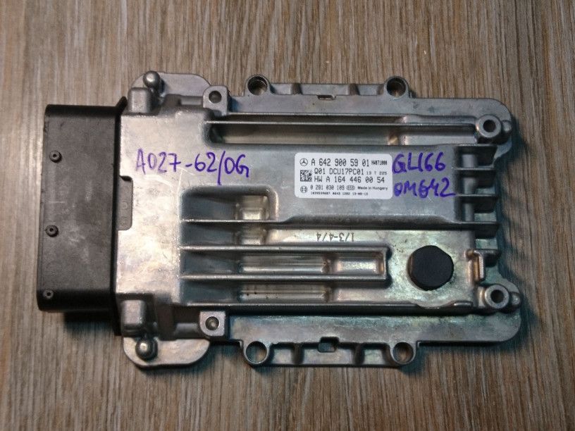 блок управления системы отработавших газов Mercedes-Benz GL-Класс X166 2014, 3.0 л., OM 642.826, дизель, АКПП, белый, внедорожник 5 дв., A6429005901, 0281030109 - фото №1