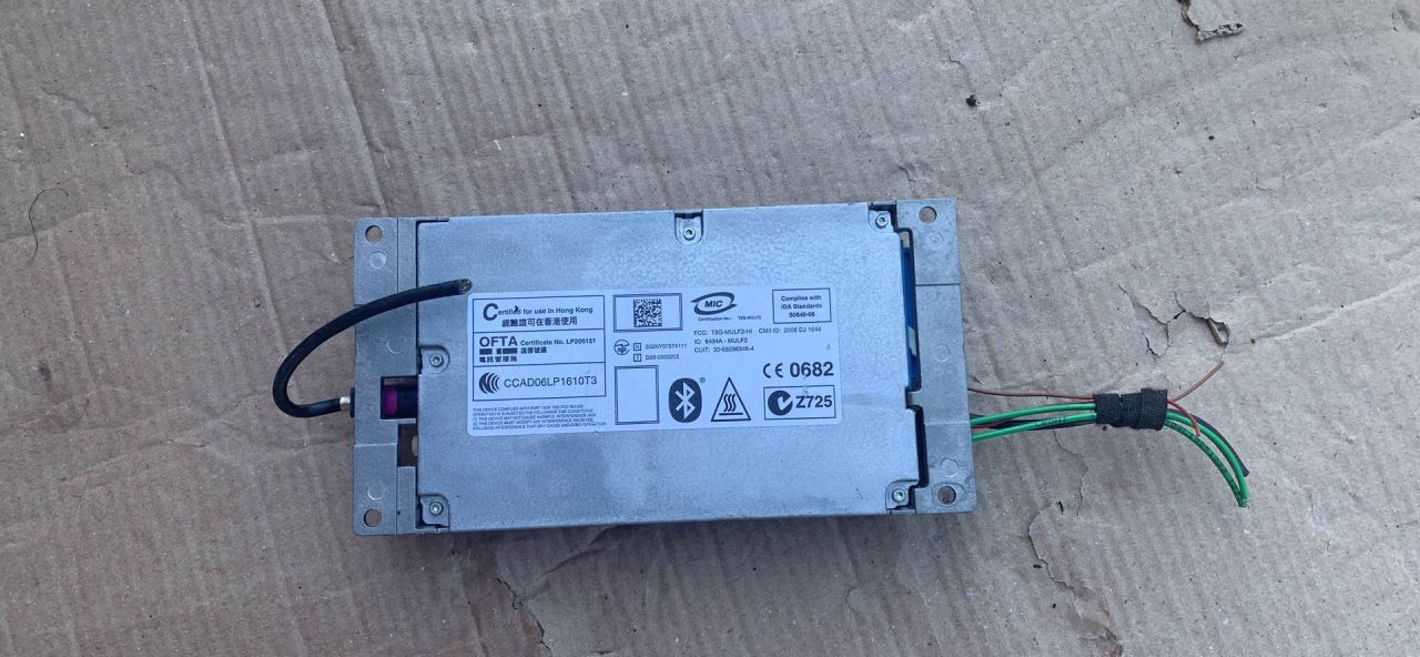 блок Bluetooth BMW 2010, 3.5 л., бензин, 9229740 - фото №1