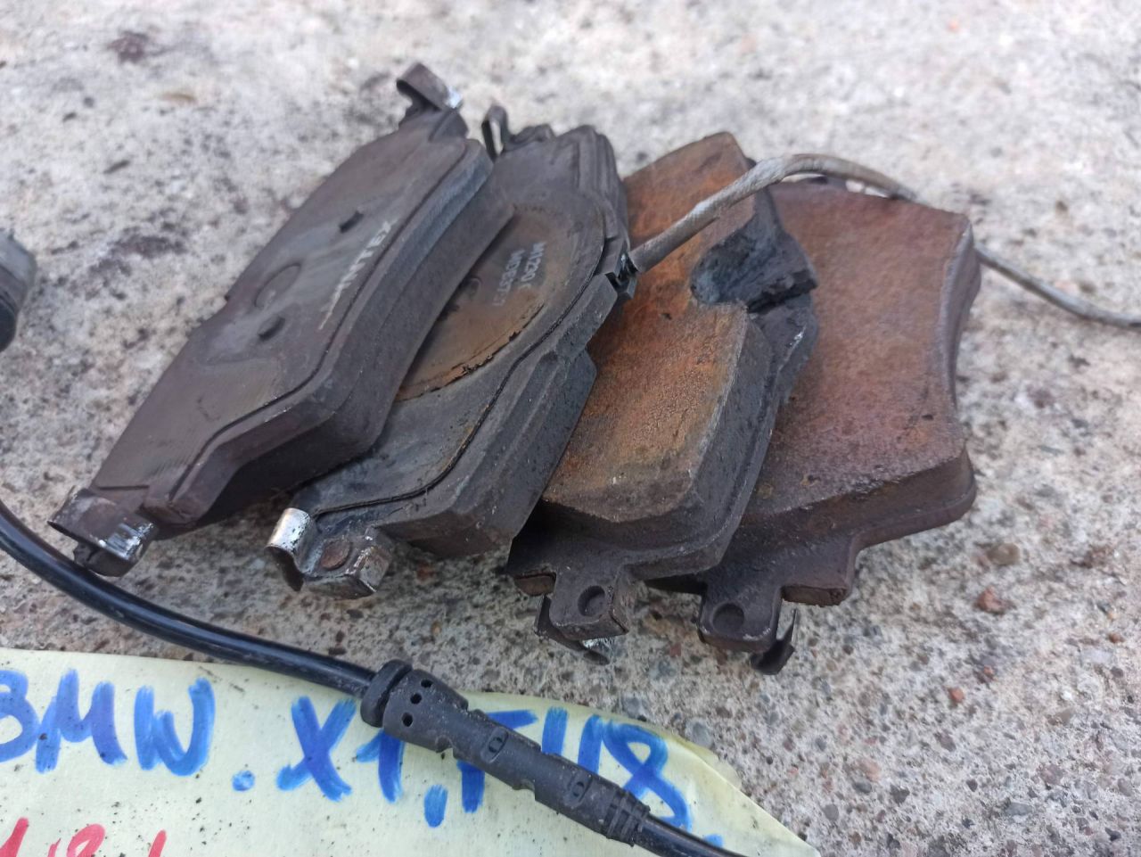 тормозные колодки BMW X1 F48 2017, 1.8 л., дизель, АКПП, 475, полный привод - фото №1