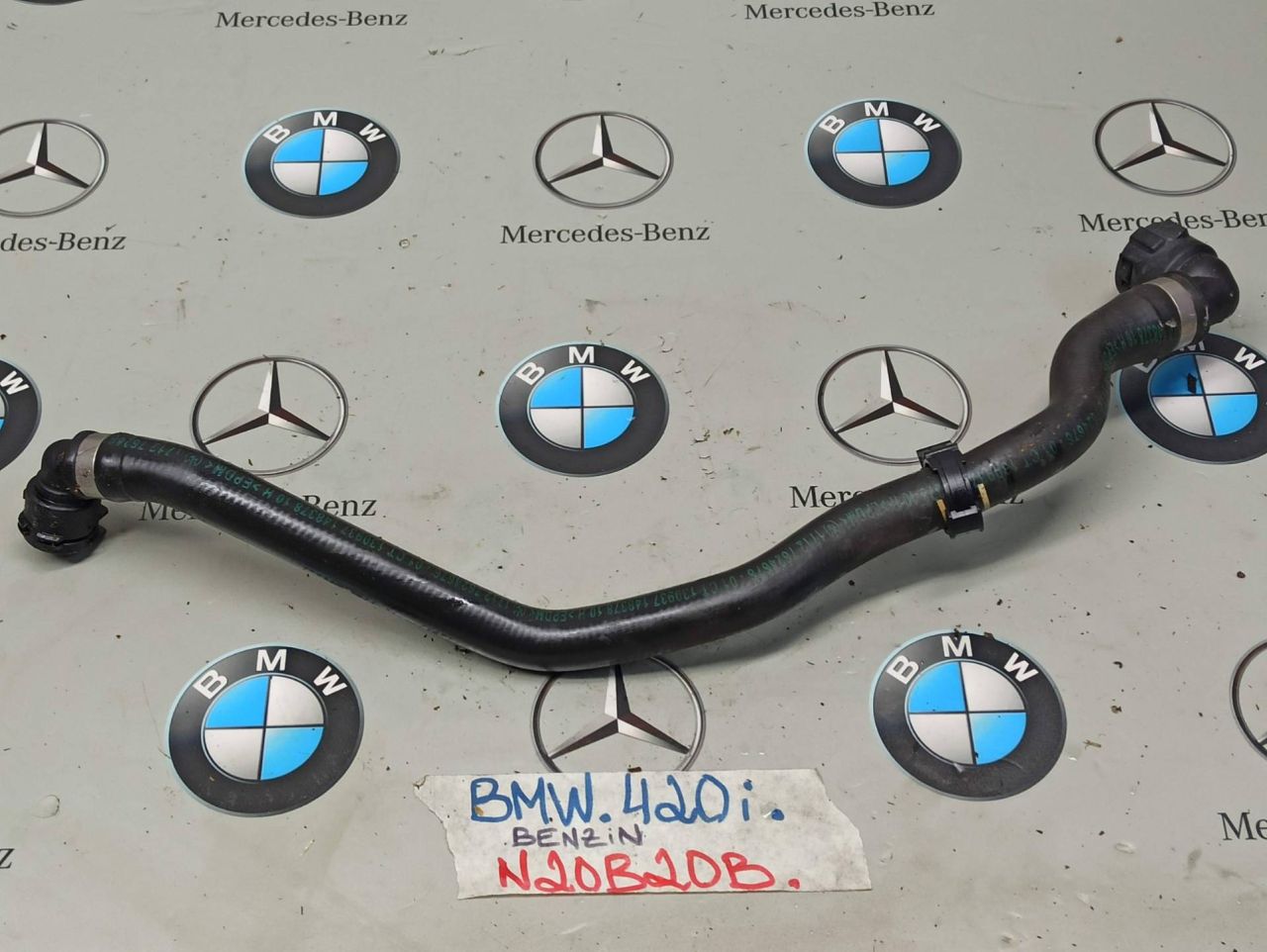 патрубок радиатора BMW 4 серия F32/F33 2014, 2.0 л., бензин, 7624676 - фото №1