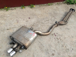 глушитель BMW 5 серия E60/E61 2005, 3.0 л., дизель, АКПП, седан, 7795821