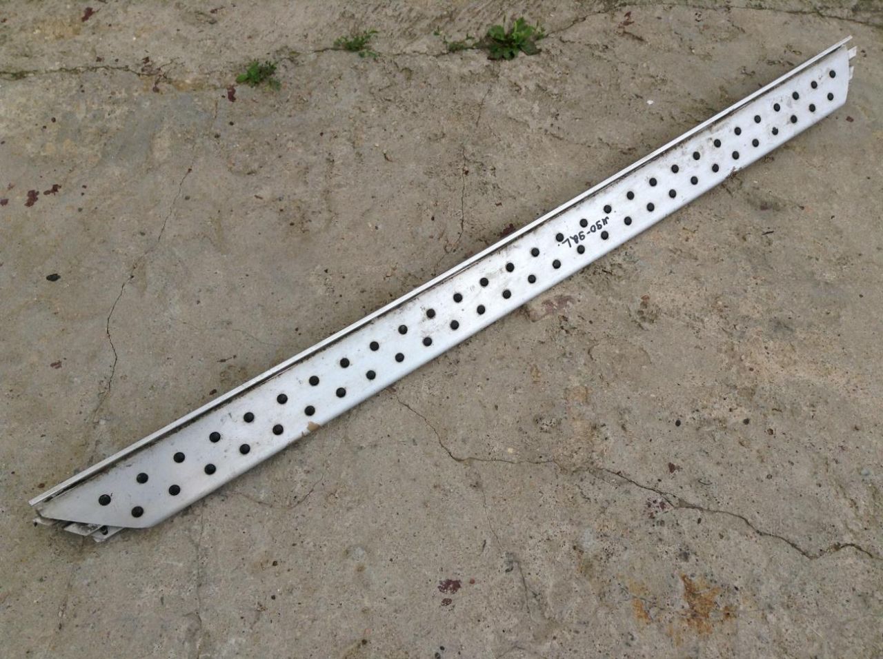 накладка на порог BMW X5 E53 2002, 4.4 л., бензин, АКПП, внедорожник 5 дв., 8403077 - фото №1