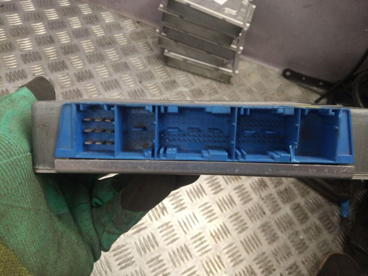 блок управления АКПП BMW X5 E53 2001, 3.0 л., бензин, АКПП, внедорожник 5 дв., 7514365, 7518153 - фото №1