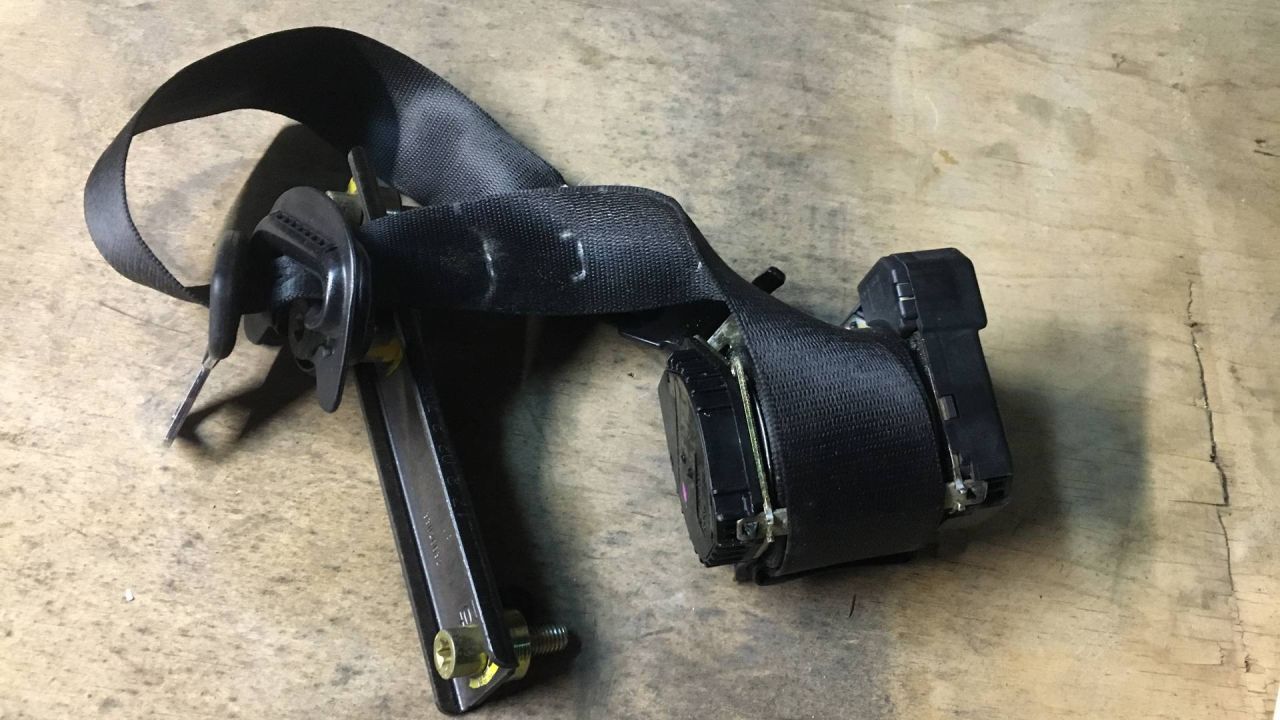 ремень безопасности BMW X5 E53 2001, 4.6 л., бензин, АКПП, внедорожник 5 дв., 7052806 - фото №1