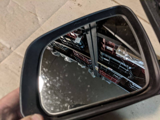 стекло зеркала наружного левого Mercedes-Benz C-Класс W204/S204 2008, 2.1 л., дизель, МКПП, серебро, седан