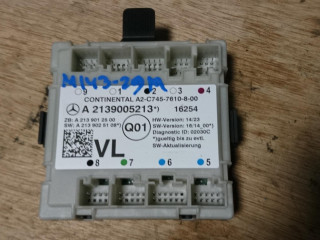 модуль управления двери Mercedes-Benz E-Класс W213/S213/C238/A238 2016, 2.0 л., OM 654.920, дизель, АКПП, белый, седан, правый руль, A2139005213, A2-C745-7610-8-0