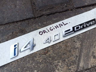 эмблема BMW i4 G26 2022, электро, АКПП