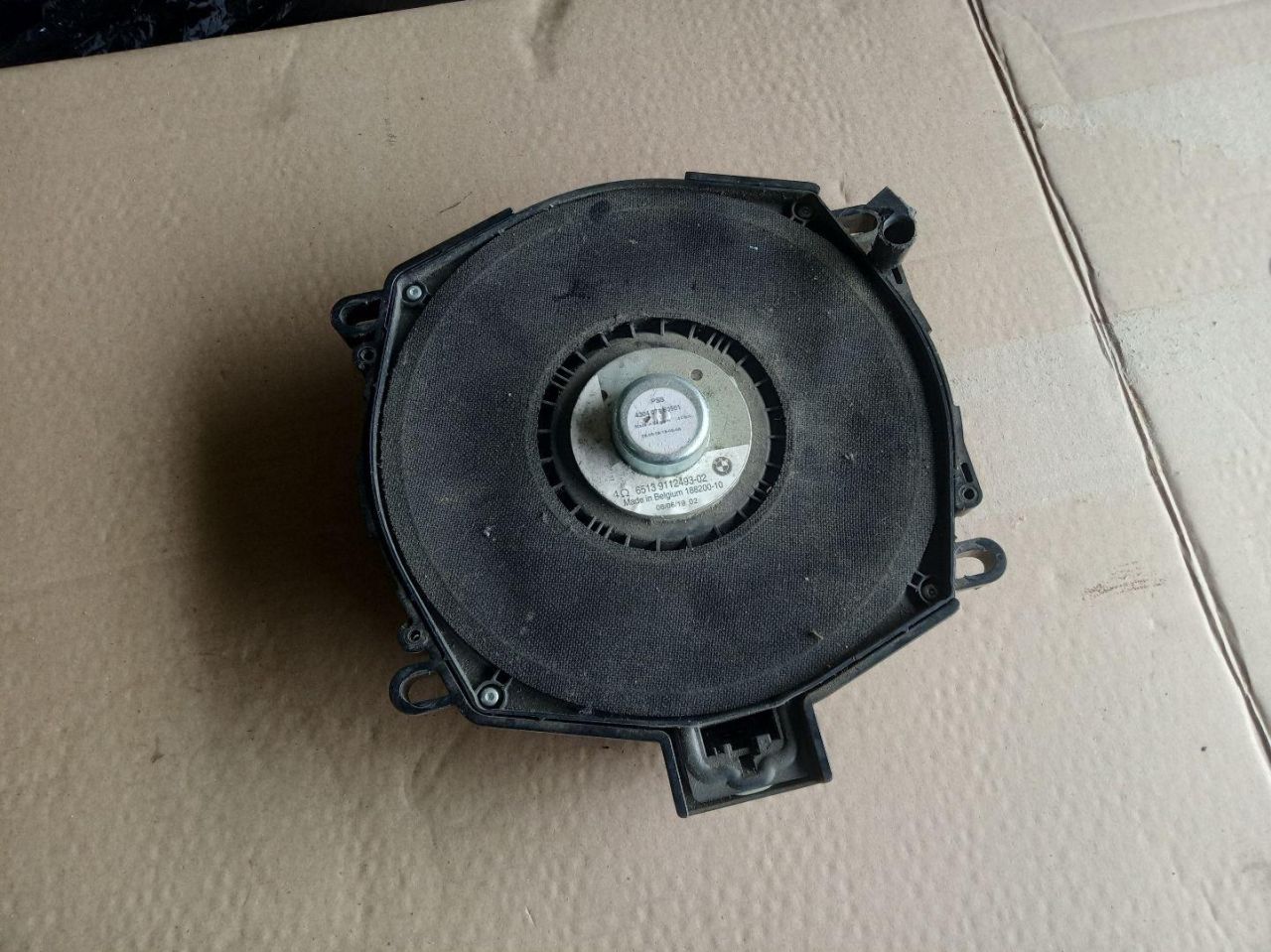 сабвуфер BMW X6 E71/E72 2009, 3.0 л., дизель, АКПП, внедорожник 5 дв., 65139112493 - фото №1