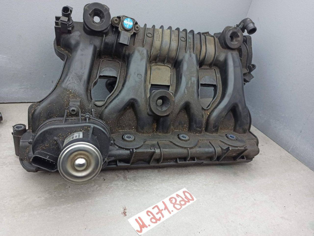 коллектор впускной Mercedes-Benz 2013, 1.8 л., M 271.820, бензин, A2710903037 - фото №1