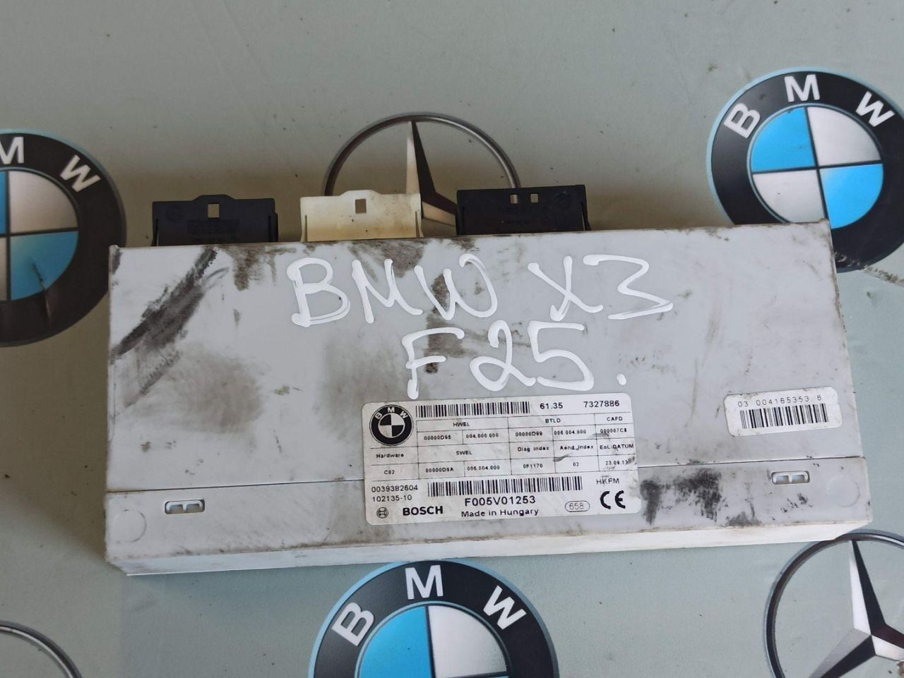 блок управления крышкой багажника BMW X3 F25 (2010 - 2015), 7327886 - фото №1