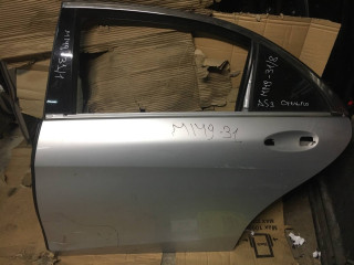 дверь задняя левая Mercedes-Benz S-Класс W222/C217/A217 2014, 3.0 л., OM 642.861, дизель, АКПП, серебристый, седан