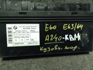 Блок управления BCM (Body Control Module) BMW 5 серия E60/E61 [рестайлинг] 2008, 2.0 л., N46 B20 B, бензин, АКПП, седан, 9151516