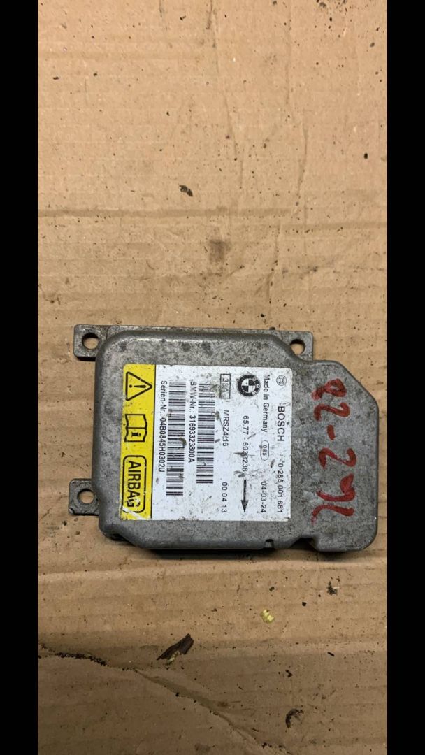 блок AirBag BMW 3 серия E46 2003, 6933238 - фото №1