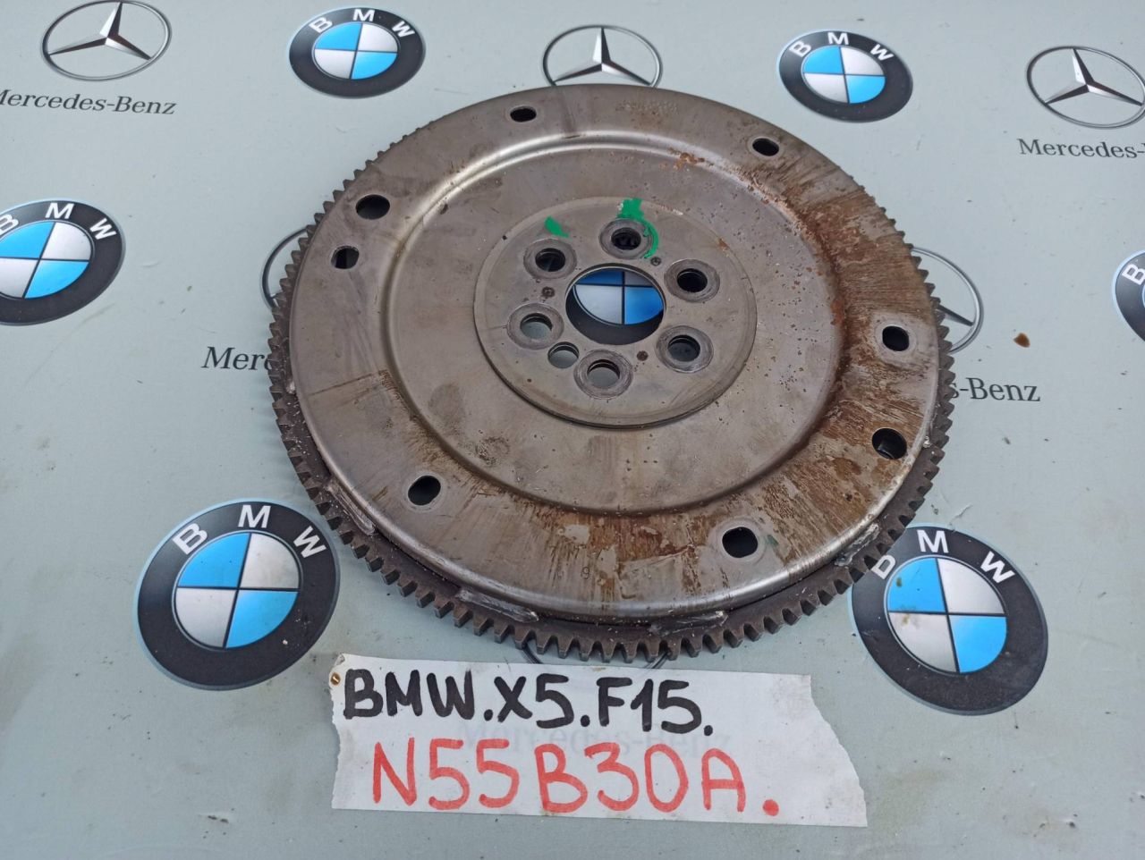Маховик АКПП (драйв плата) BMW X5 F15 2017, 3.0 л., N55 B30 A, бензин, АКПП, 8604045 - фото №1