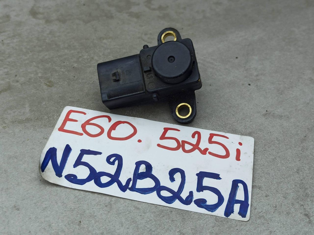 датчик абсолютного давления BMW 5 серия E60/E61 2007, 2.5 л., N52 B25 A, бензин, 7542623 - фото №1